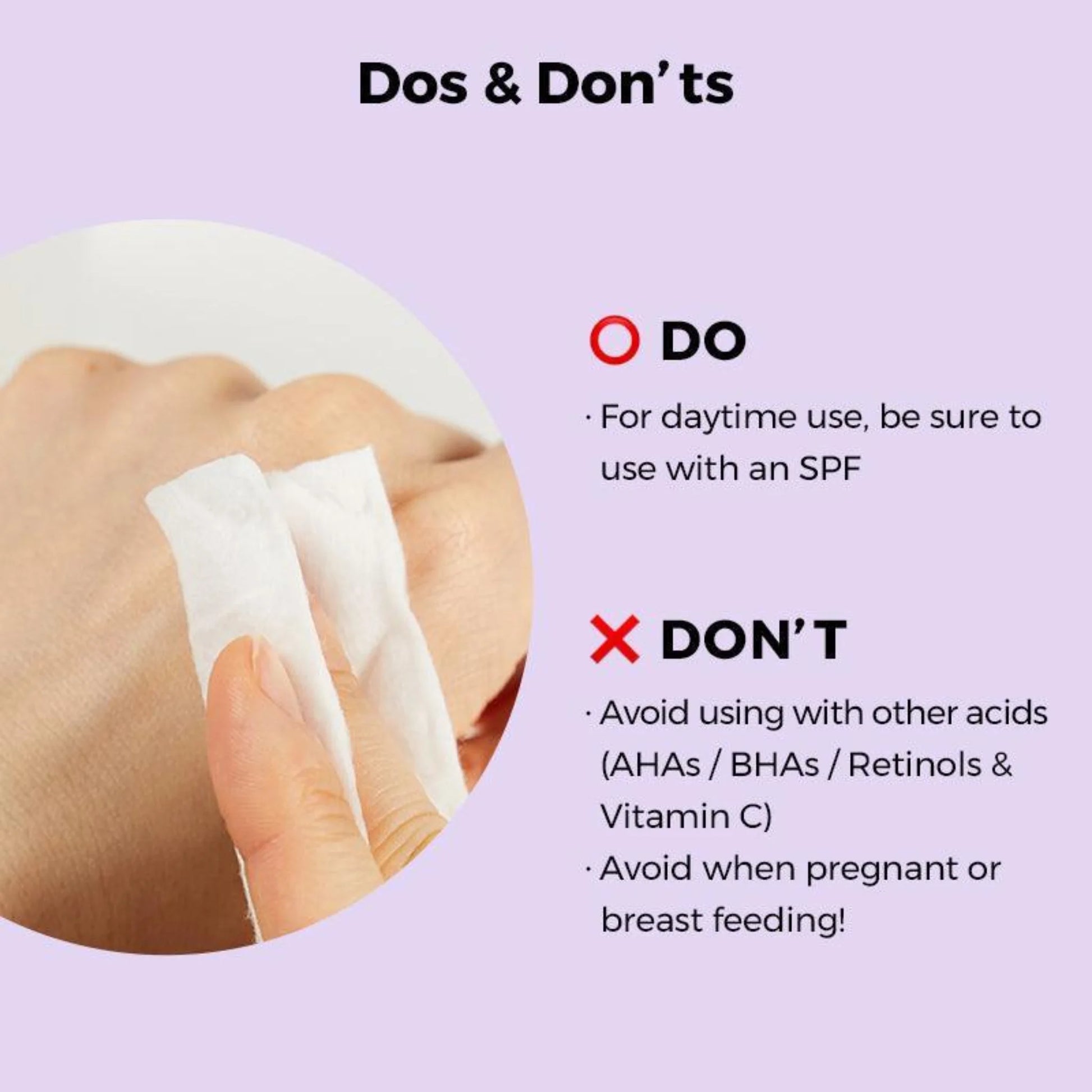 COSRX AHA/BHA Clarifying Treatment Toner dos and donts