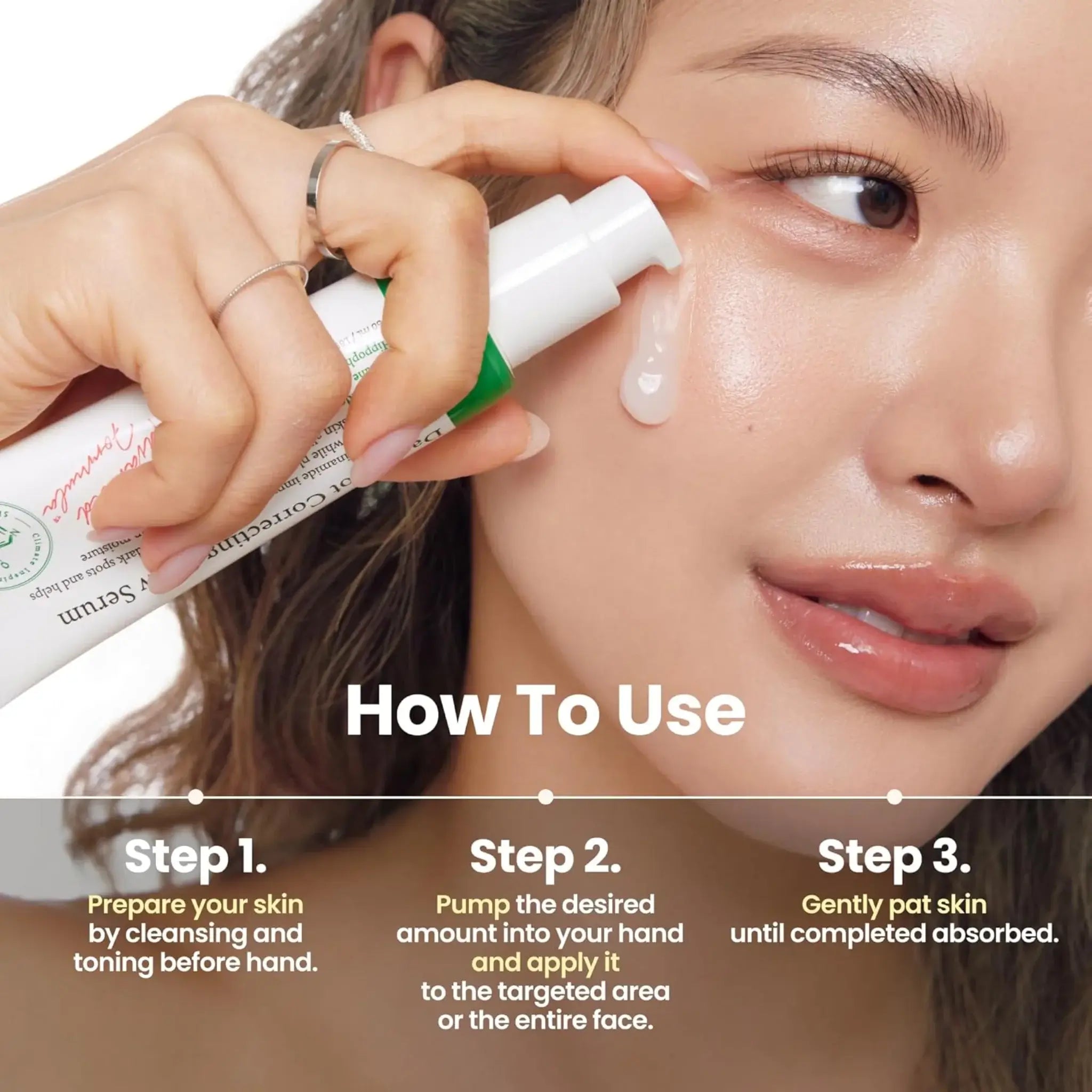 How to use AXIS-Y - Dark Spot Correcting Glow Serum