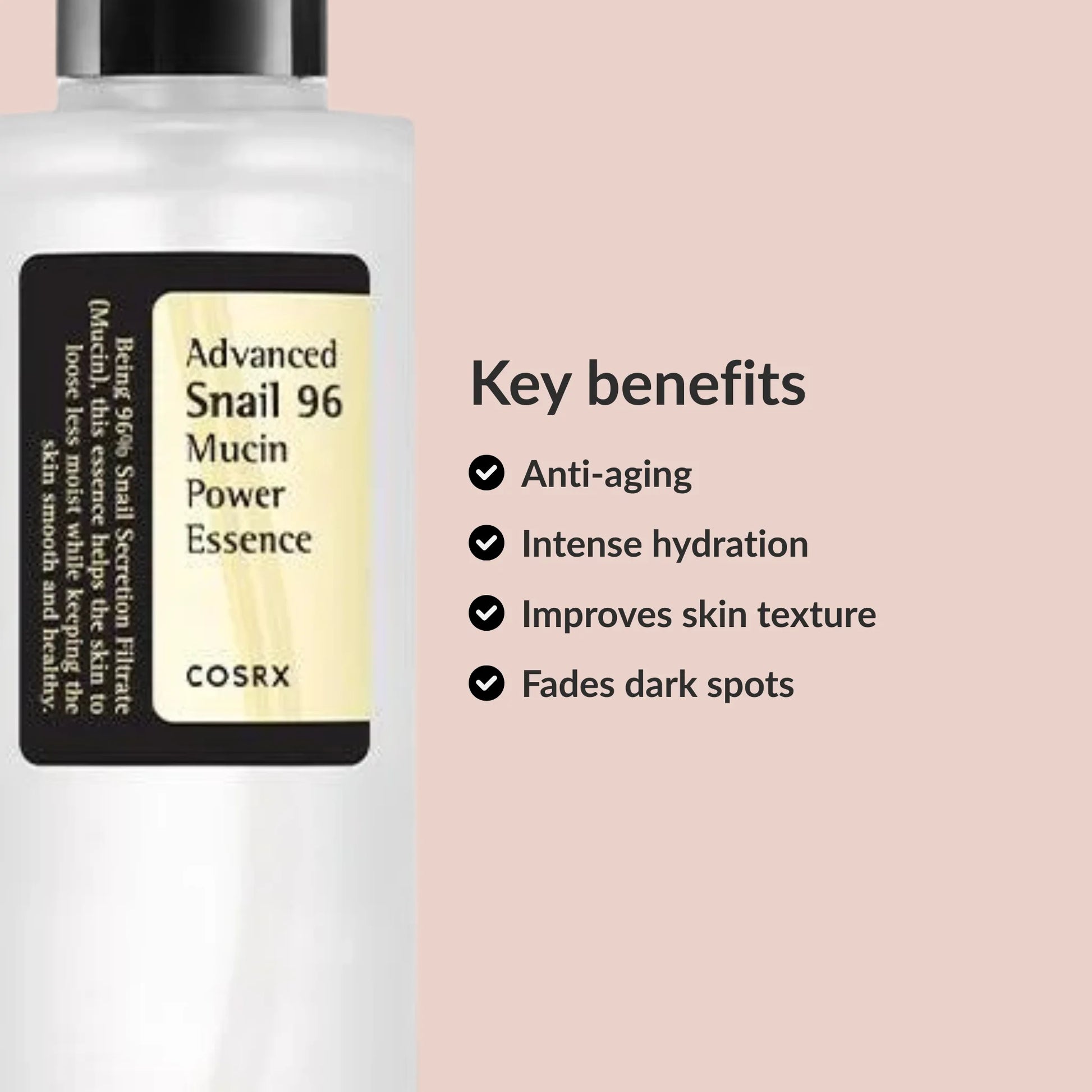 Benefits COSRX Advanced Snail 96 Mucin Power Essence