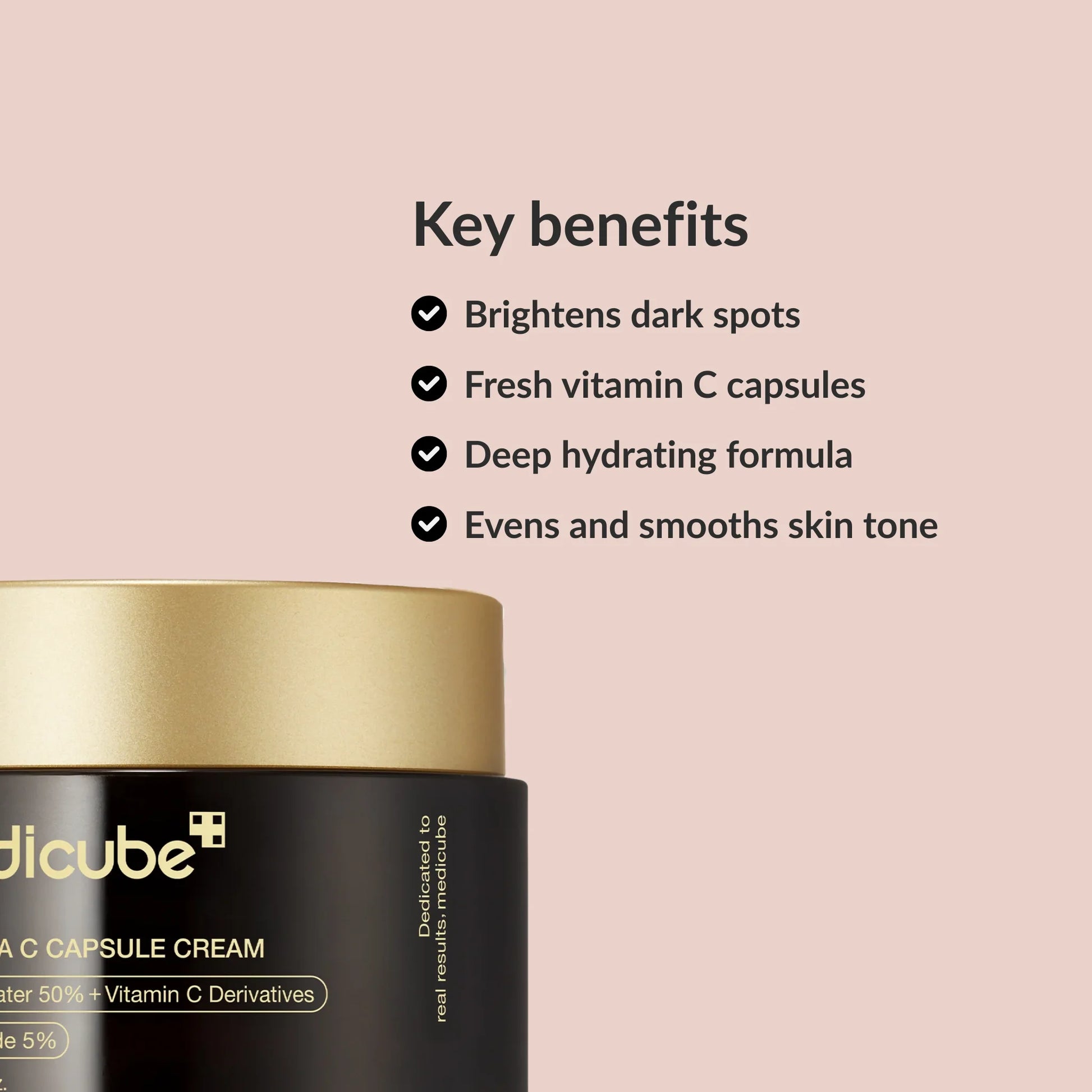 Benefits Medicube Deep Vita C Capsule Cream