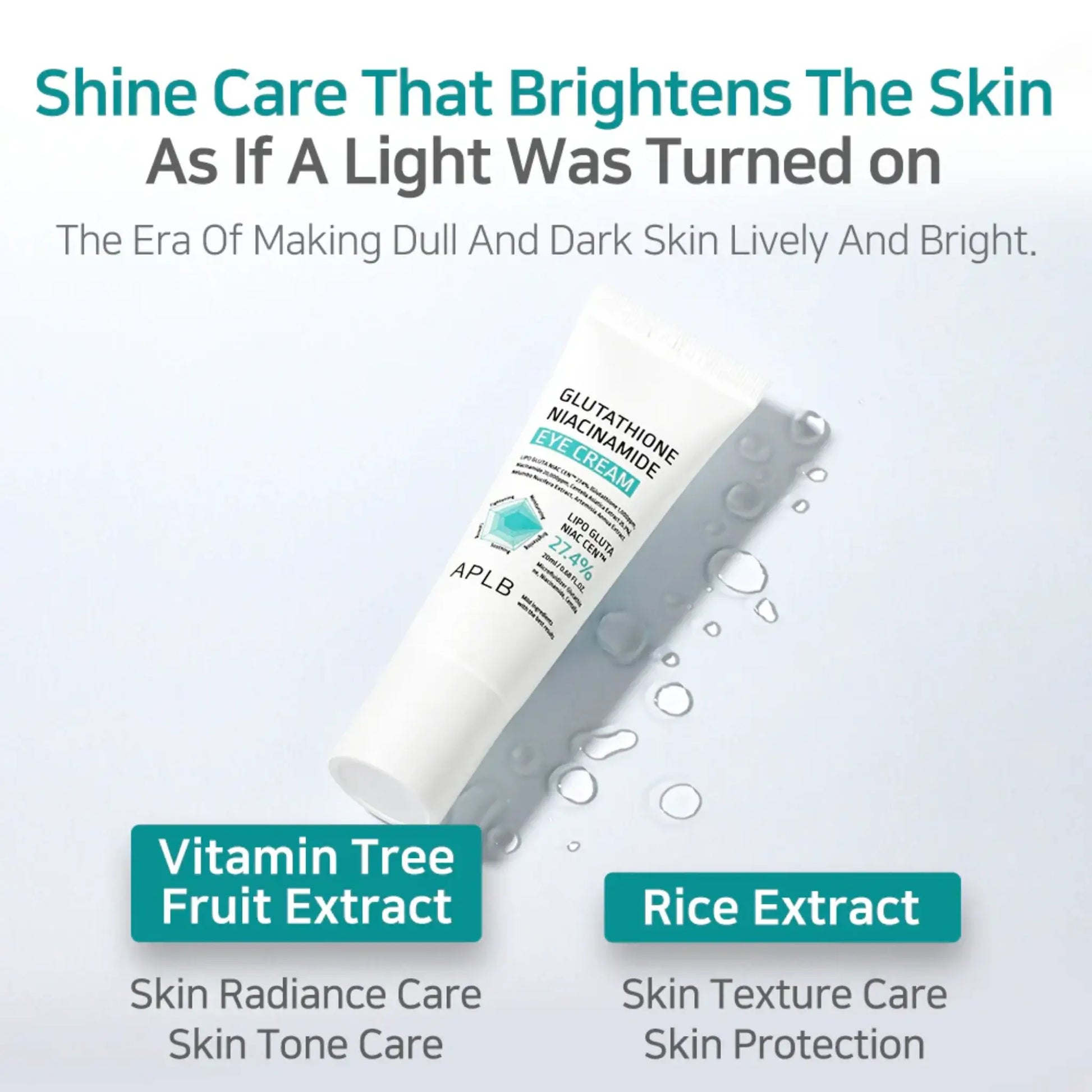 APLB Glutathione Niacinamide Eye Cream