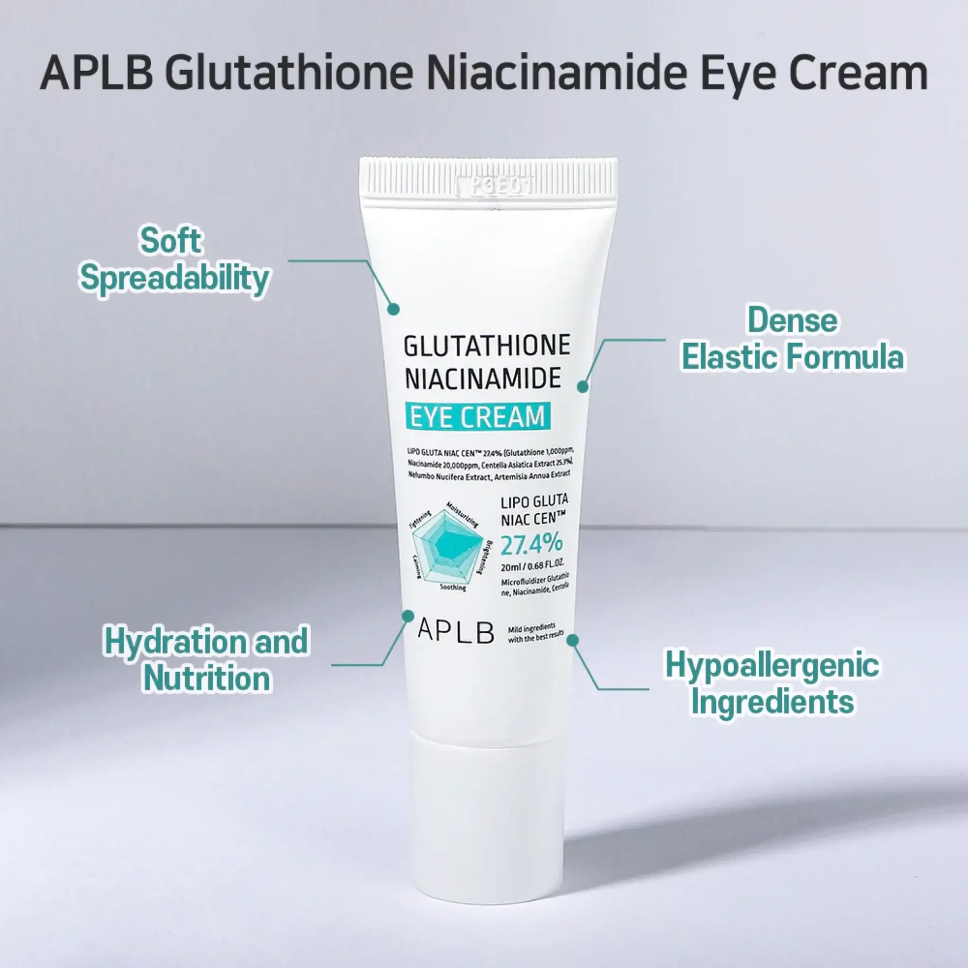 APLB Glutathione Niacinamide Eye Cream