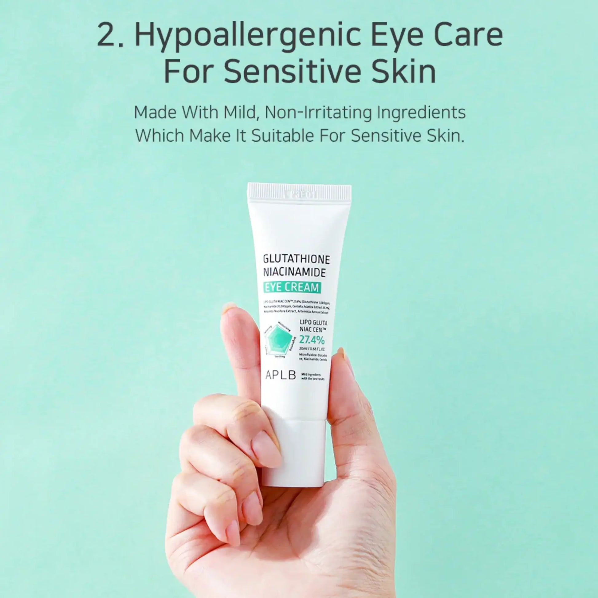 APLB Glutathione Niacinamide Eye Cream