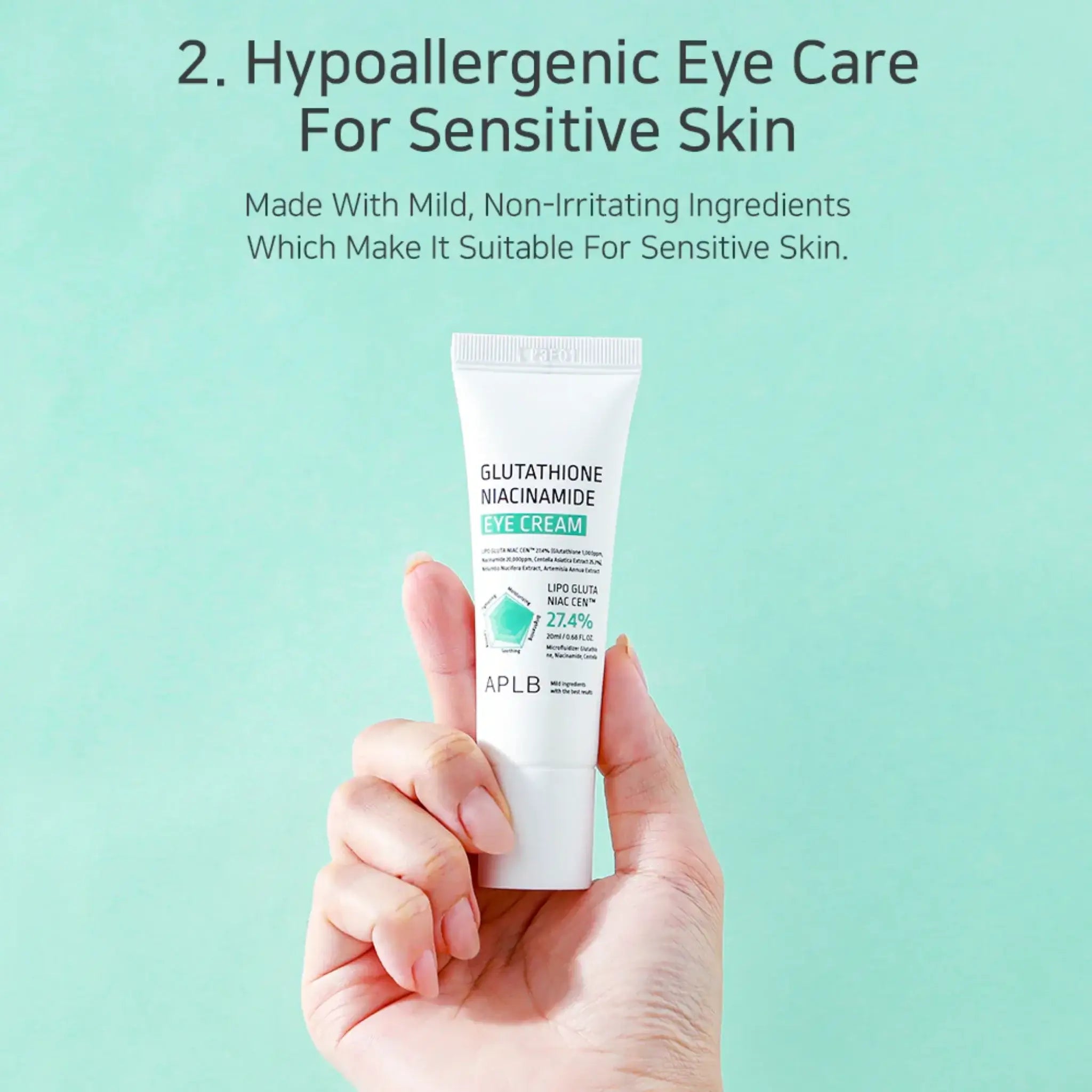 APLB Glutathione Niacinamide Eye Cream
