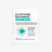 APLB Glutathione Niacinamide Sheet Mask