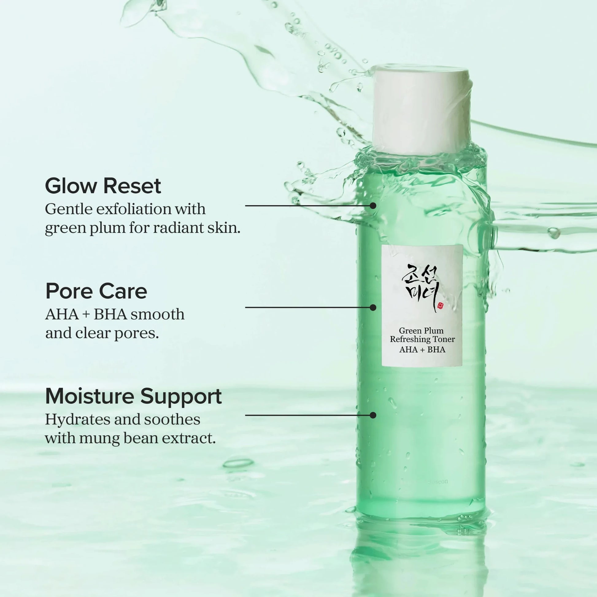 Green Plum Refreshing Toner AHA + BHA