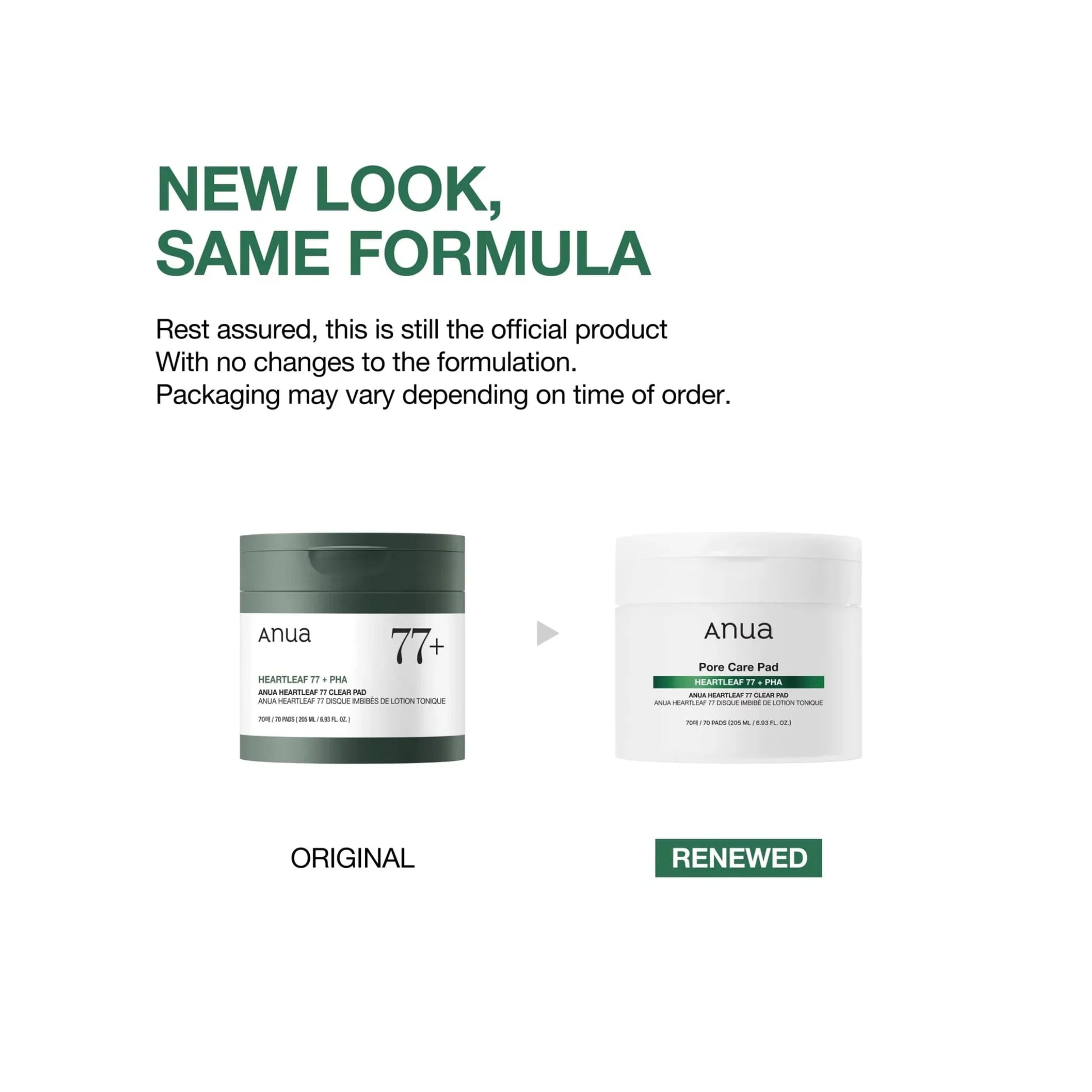 Anua Heartleaf 77% Toner Pad packaging