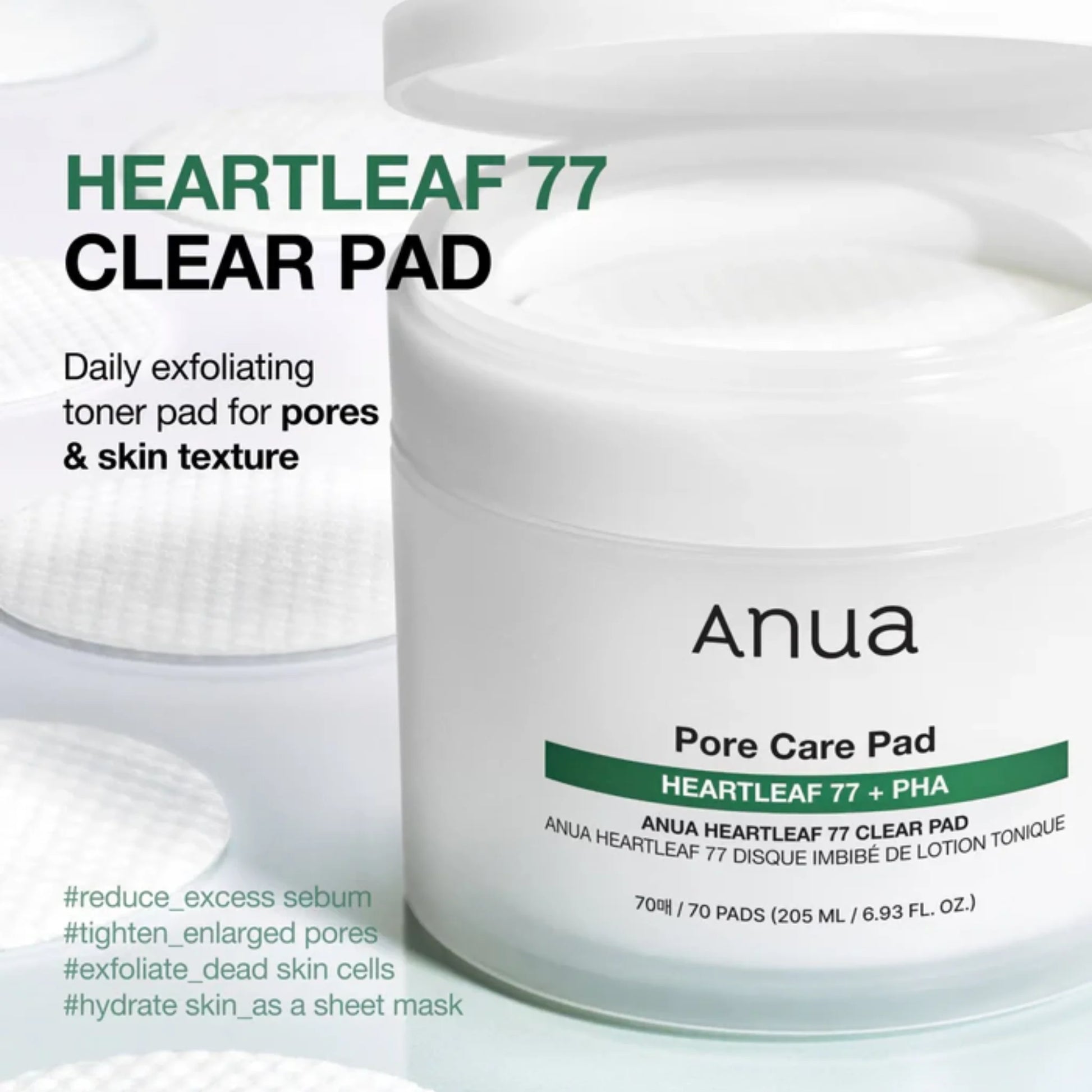 Anua Heartleaf 77% Toner Pad
