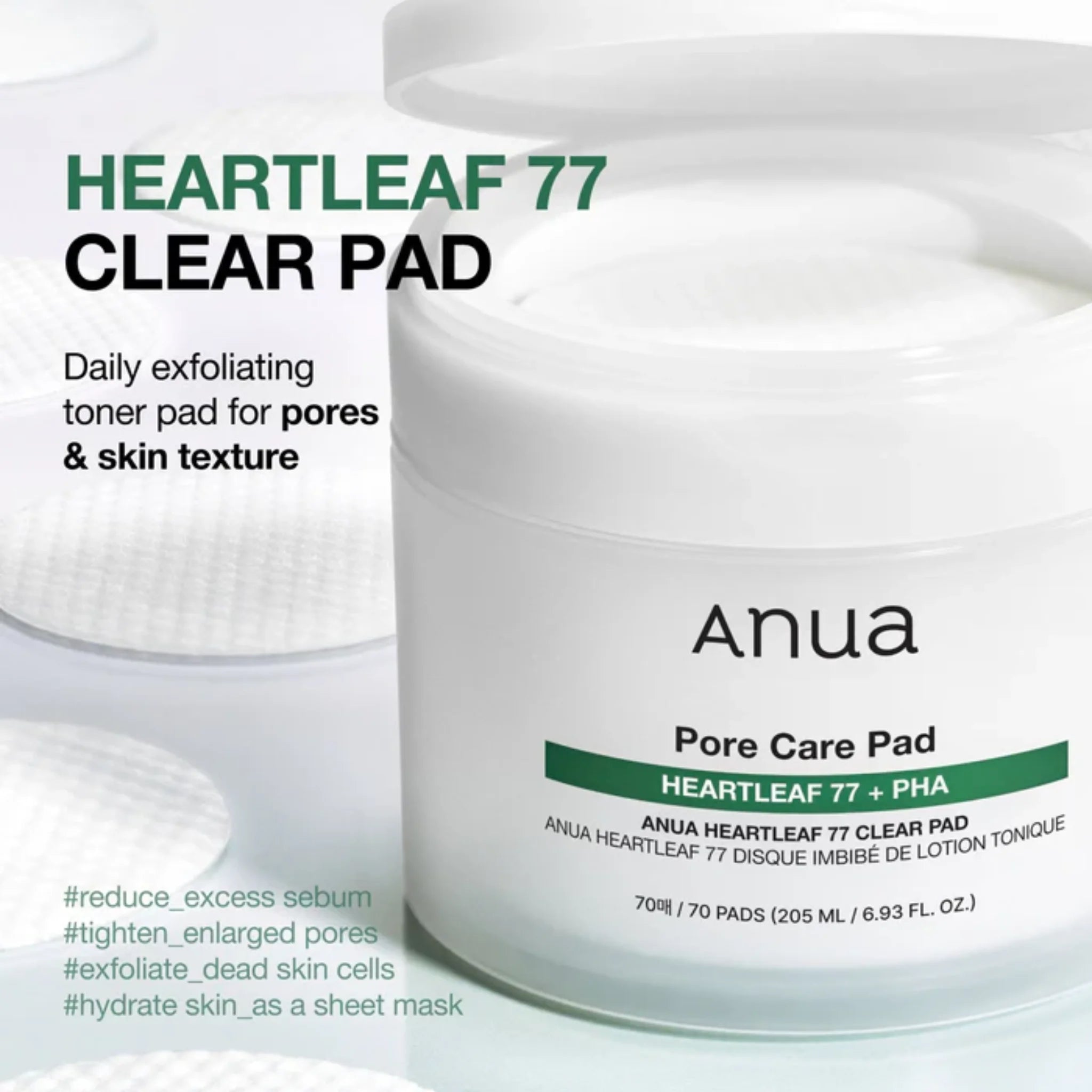 Anua Heartleaf 77% Toner Pad
