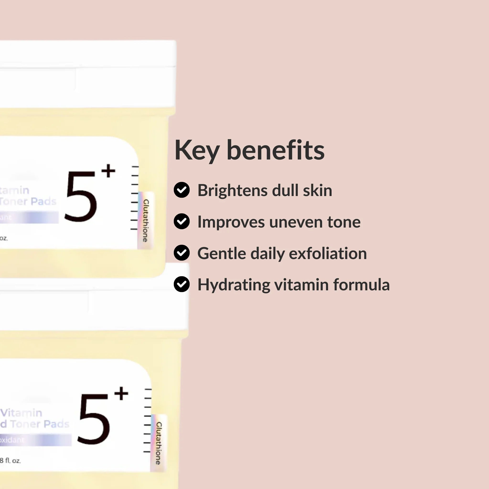 No.5 Vitamin-Niacinamide Concentrated Toner Pads