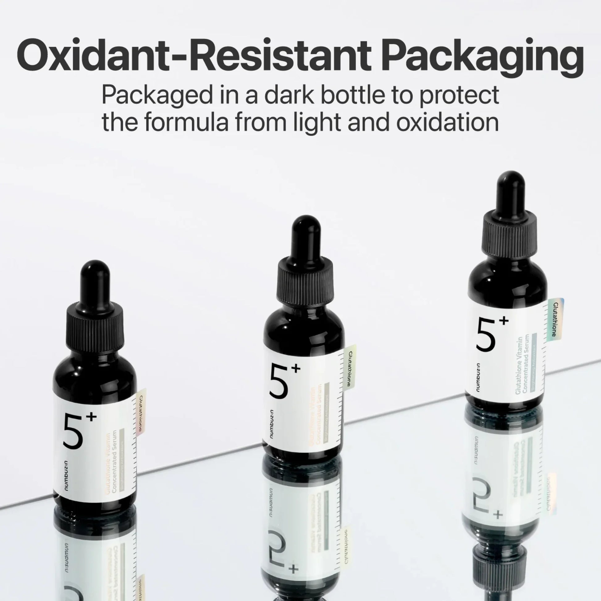 No.5 Vitamin Concentrated Serum packaging