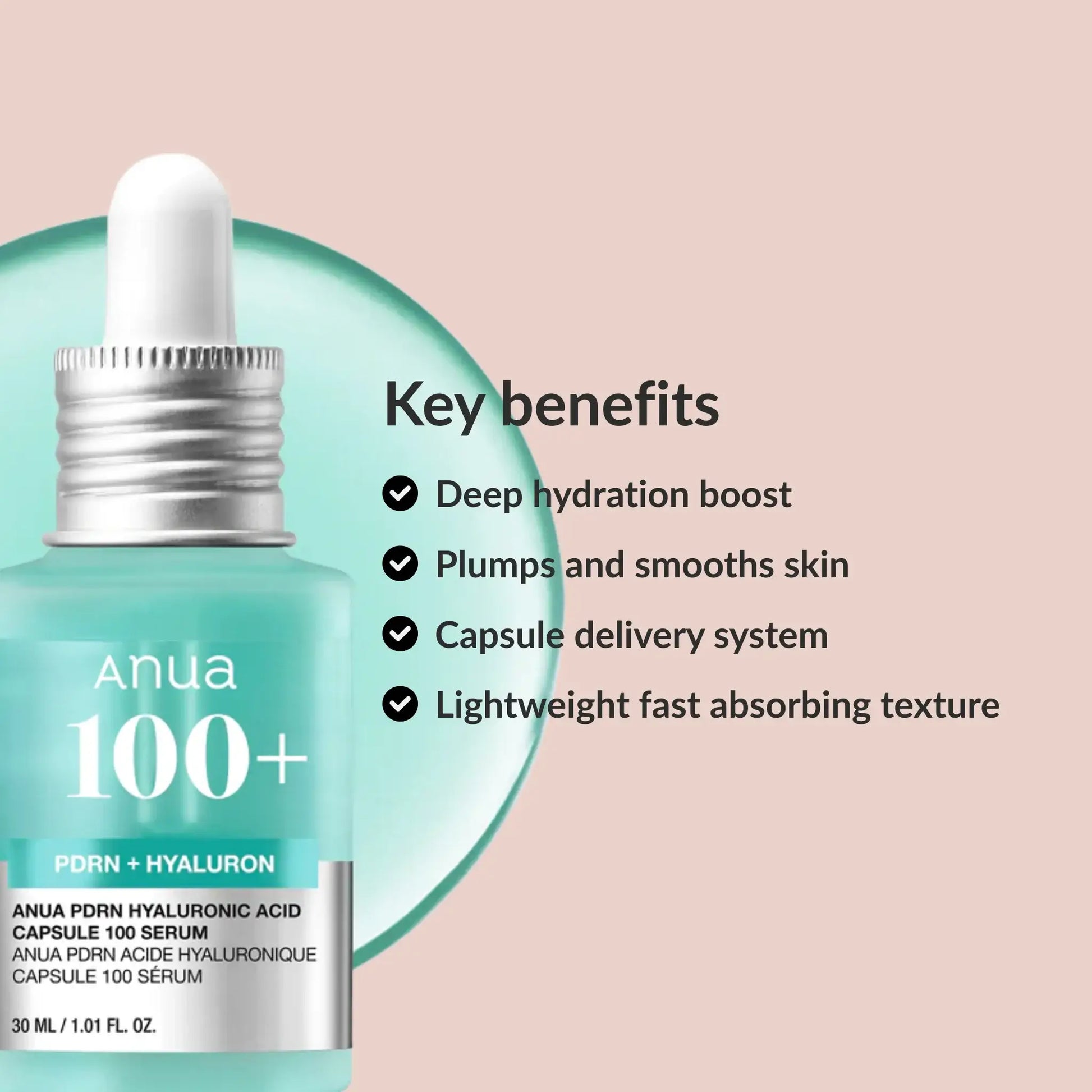Benefits PDRN Hyaluronic Acid Capsule 100 Serum