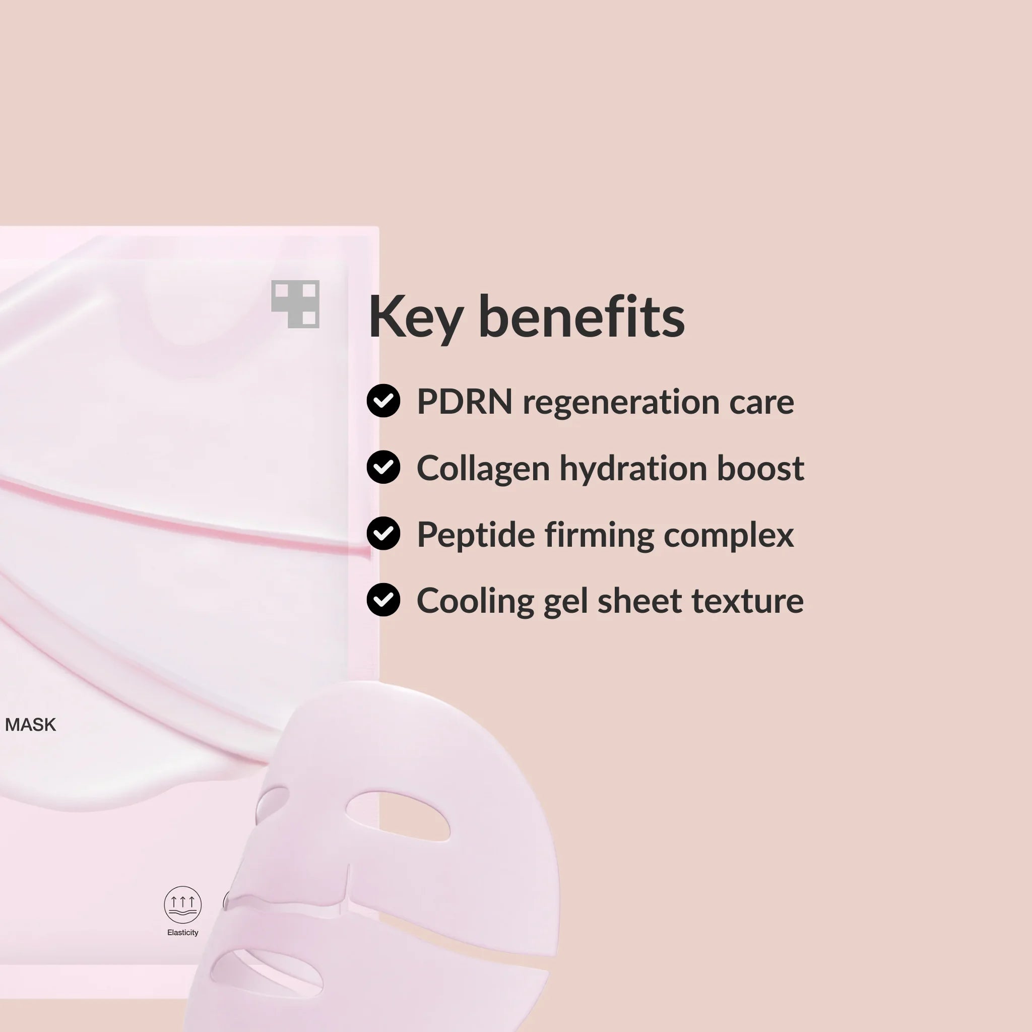 Benefits Medicube PDRN Pink Collagen Gel Mask