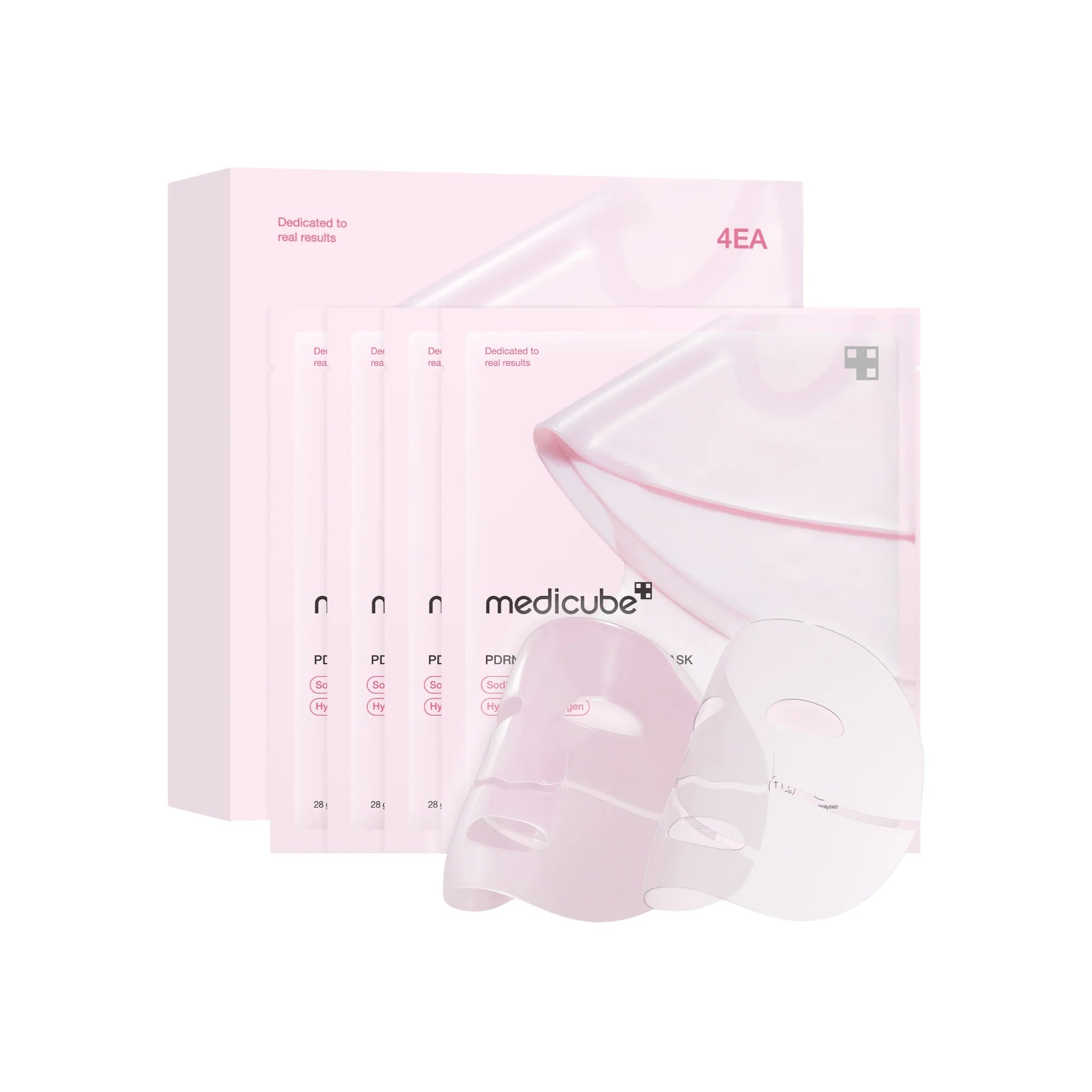 Medicube PDRN Pink Collagen Gel Mask 4 pack