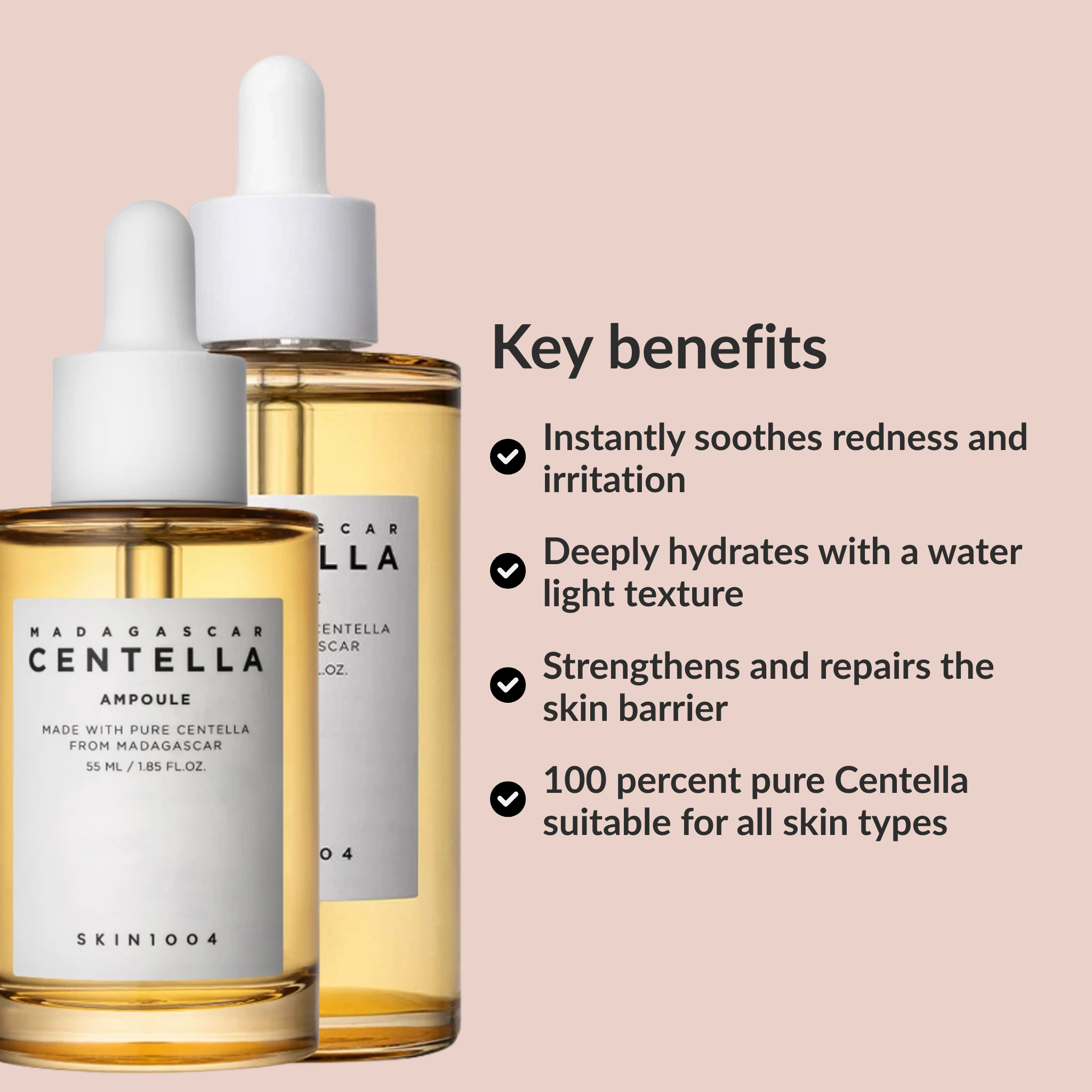 Benefits SKIN1004 Madagascar Centella Ampoule