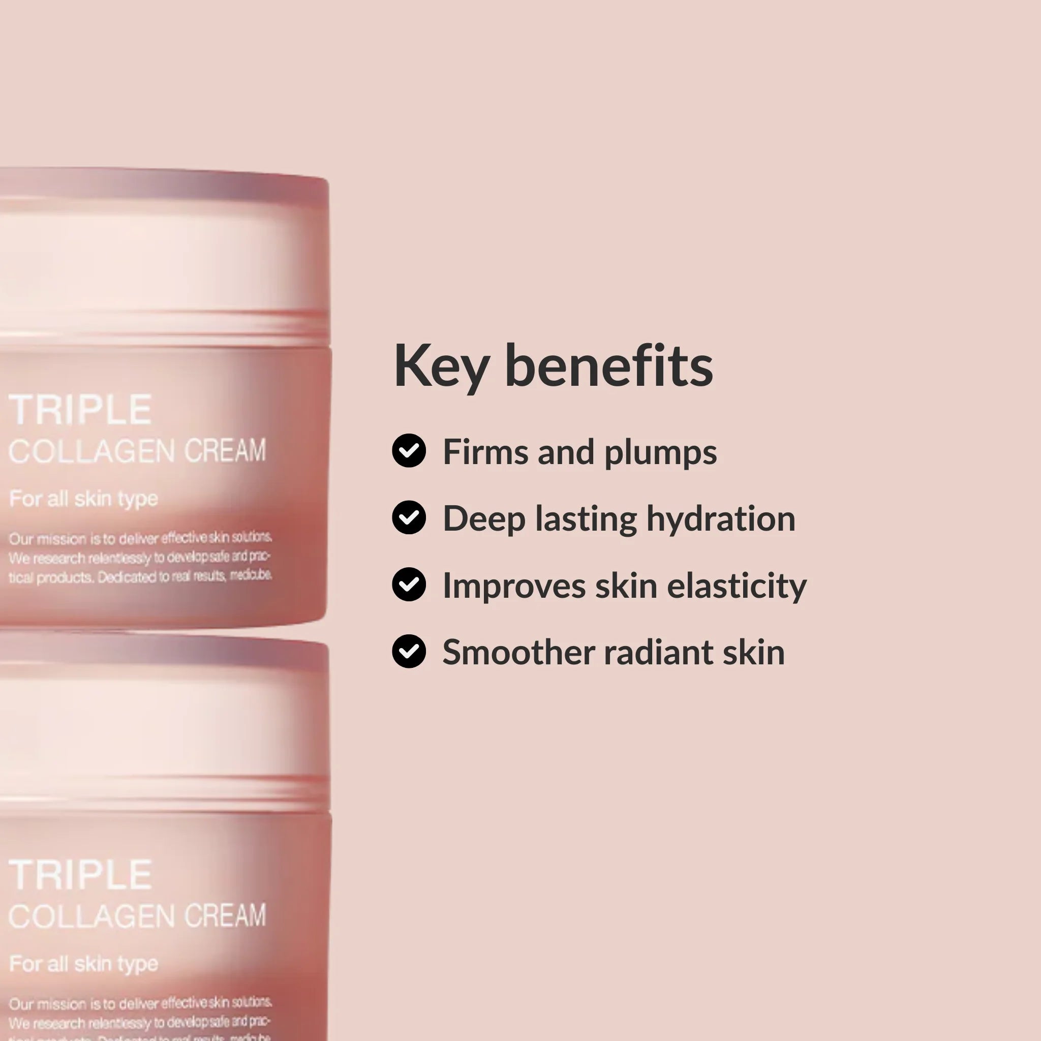 Benefits Medicube Triple Collagen Cream
