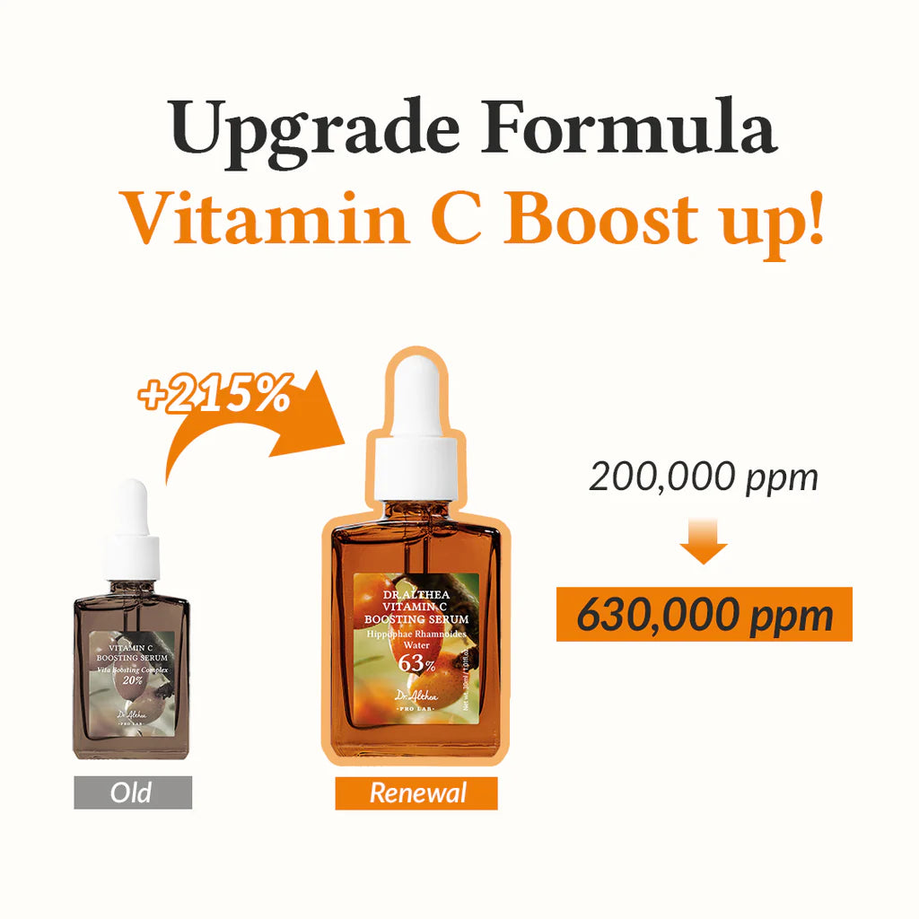 Upgrade formula Dr Althea Vitamin C Boosting Serum